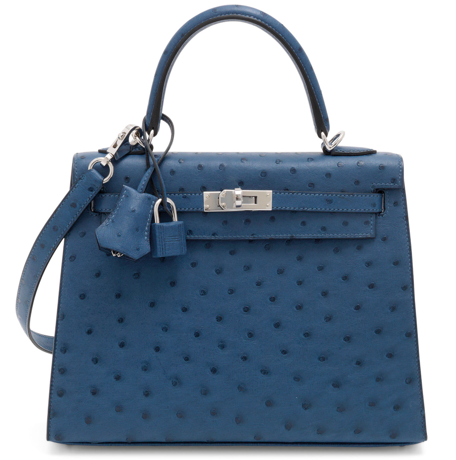 Kelly 25 in ostrich