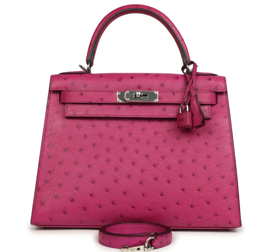 Kelly 28 in ostrich