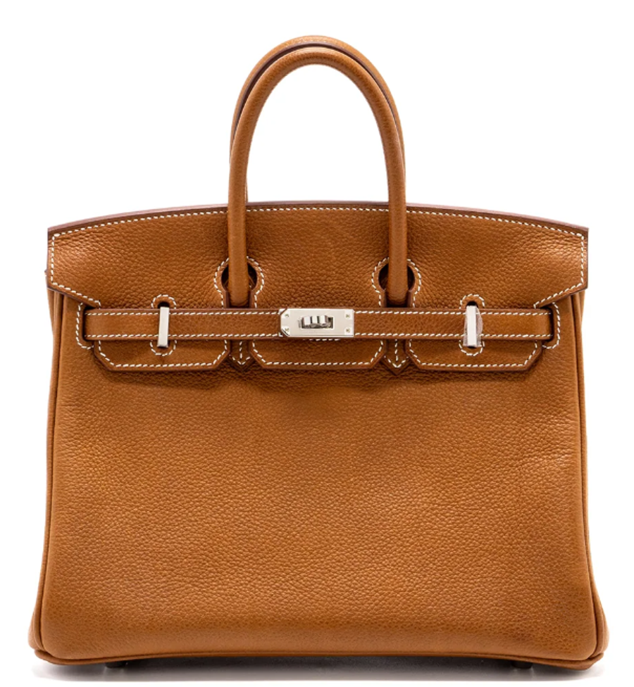Birkin 25 in Barenia Faubourg