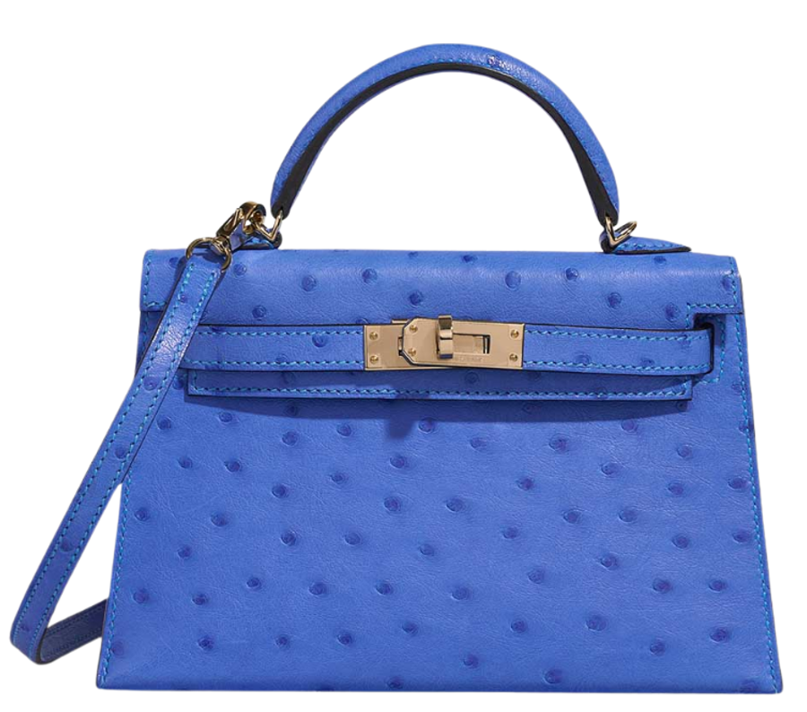Kelly HSS Mini In Ostrich 