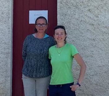 Photo de Claire et Sandrine