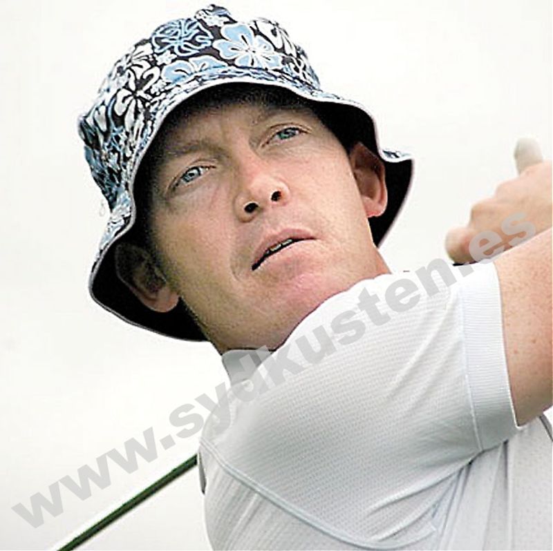 Peter Gustafsson startar golfs&auml;songen 6 januari i Sydafrika.