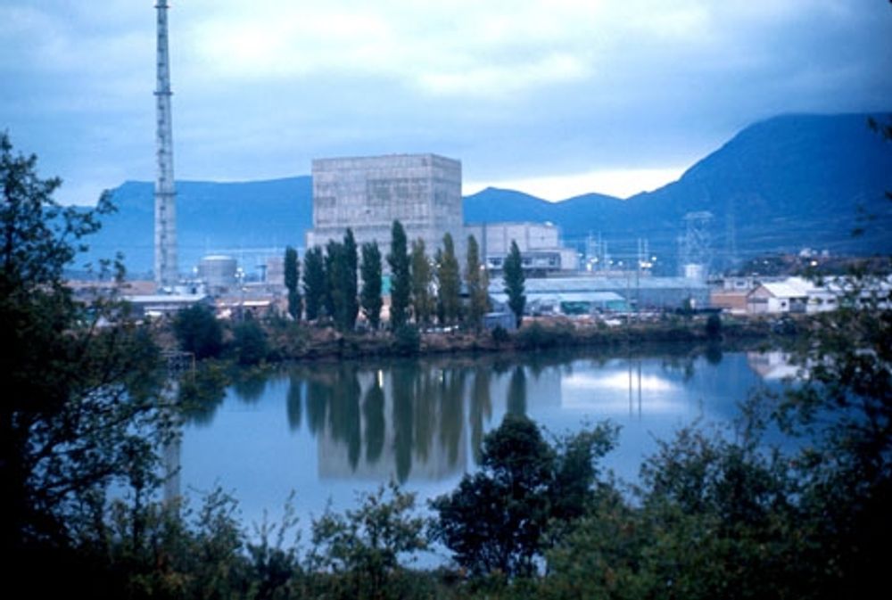 Santa Mar&iacute;a de Garo&ntilde;a var det f&ouml;rsta k&auml;rnkraftverket som togs i bruk i Spanien. Foto: ENERGY.GOV/Wikimedia Commons