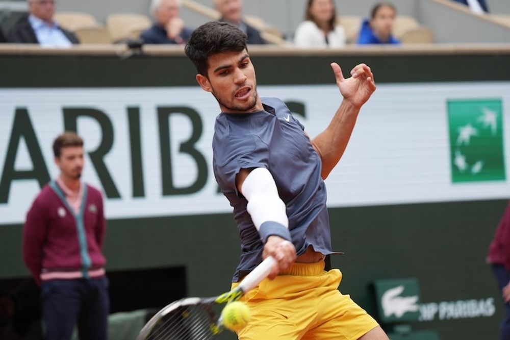 Triumfen i Paris den 9 juni s&auml;krade Carlos Alcaraz tredje Grand Prix-titel, blott 21 &aring;r gammal.
