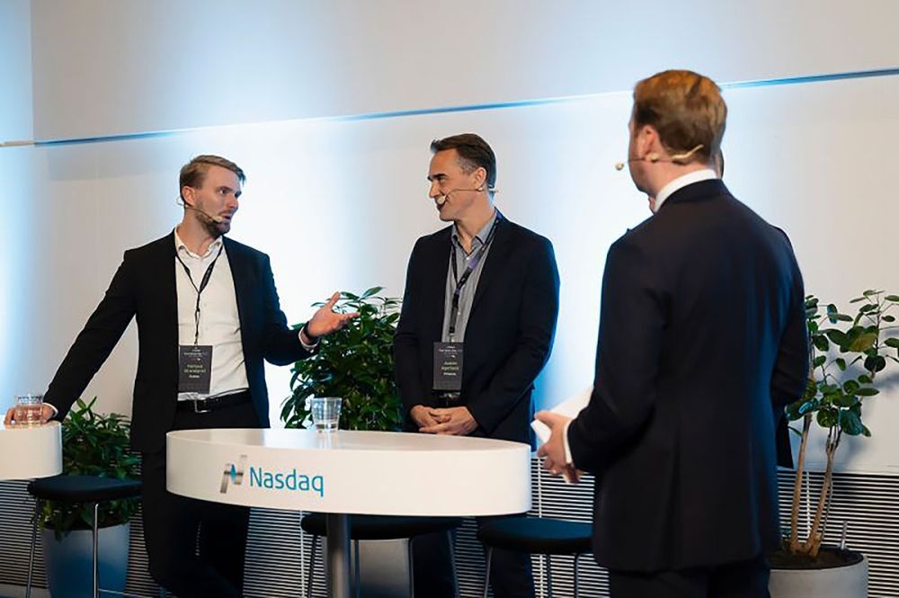 Niclas Gutenbrink leder Finserve i Spanien d&auml;r intresset f&ouml;r bolagets s&auml;kerhetsfond &ouml;kar bland institutionella investerare. Foto: LinkedIn