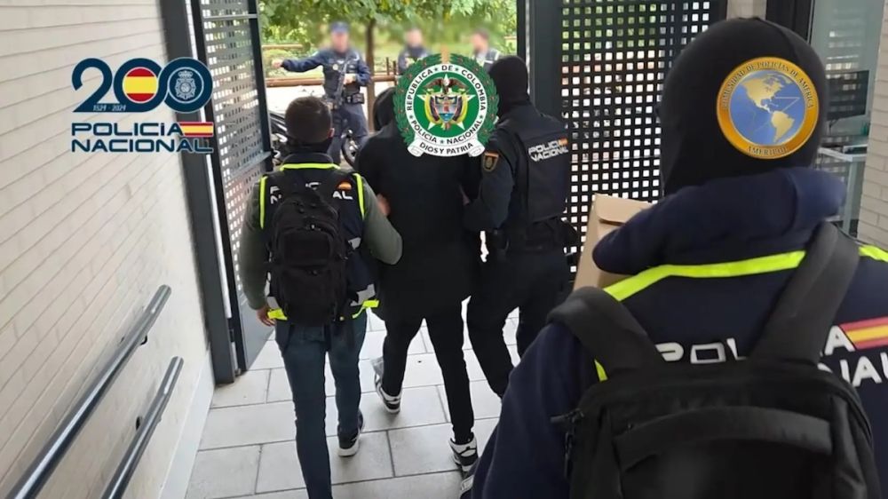 Spansk polis har slagit till mot Tren de Aragua, som &auml;r en av de farligaste kriminella organisationerna i Latinamerika. Foto: Polic&iacute;a Nacional