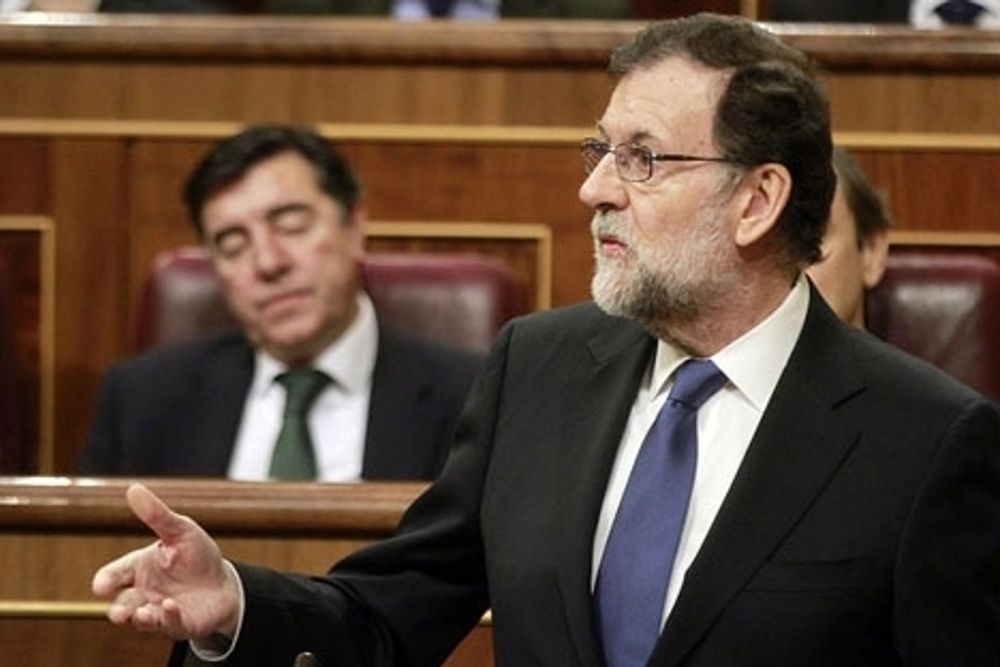 Regeringschefen Mariano Rajoy hade efter de senaste veckornas omfattande demonstrationer mot pension&auml;rernas f&ouml;rlorade k&ouml;pkraft f&ouml;rberett sig v&auml;l inf&ouml;r sitt framtr&auml;dande 14 mars i parlamentet.