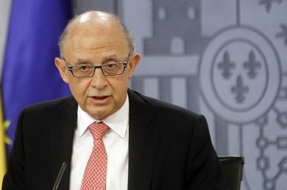 Skatteministern Crist&oacute;bal Montoro kan &auml;ntligen stoltsera med uppfyllda m&aring;l.