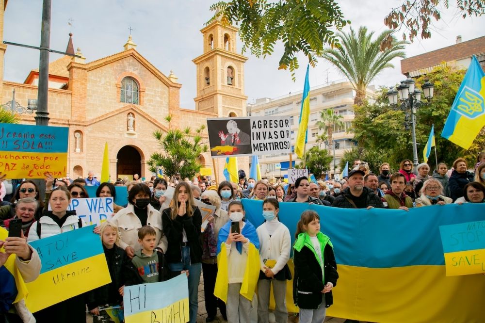 Det finns n&auml;stan 10.000 ukrainare registrerade i Torrevieja.