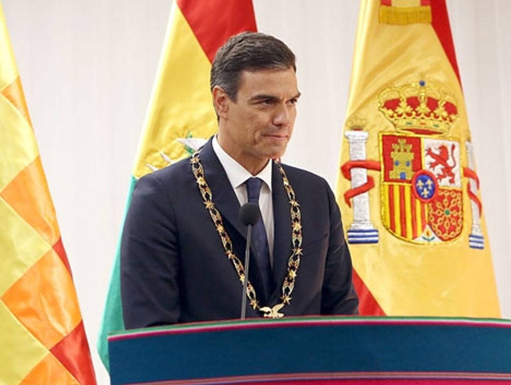 Spaniens regeringschef Pedro S&aacute;nchez framtr&auml;der 5 september i Enk&ouml;ping, f&ouml;r att st&ouml;dja socialdemokraternas valkampanj.