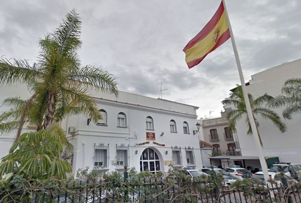 Guardia Civil i Nerja. Foto: Google Maps