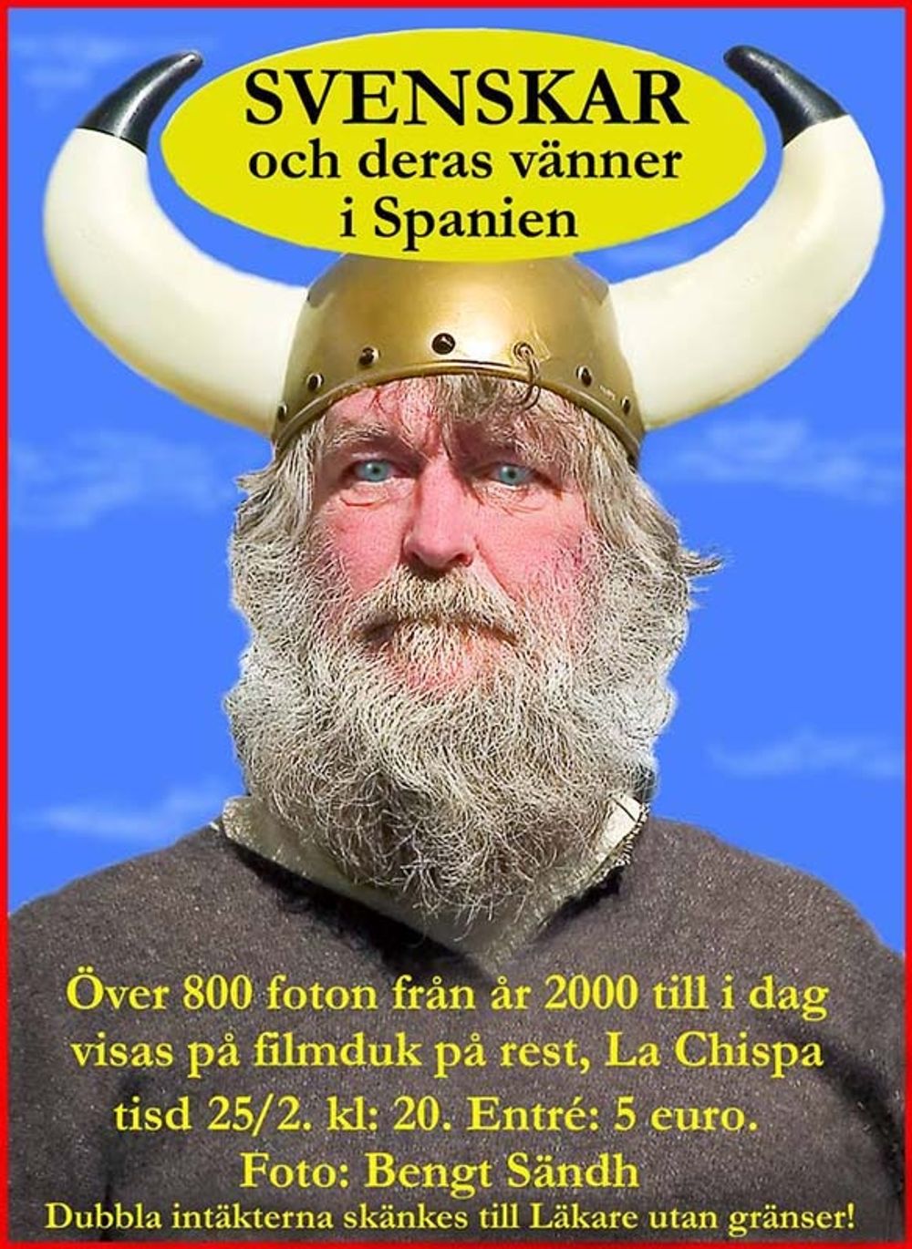 Bildvisningen 26 februari drog fullt hus p&aring; restaurang La Chispa.