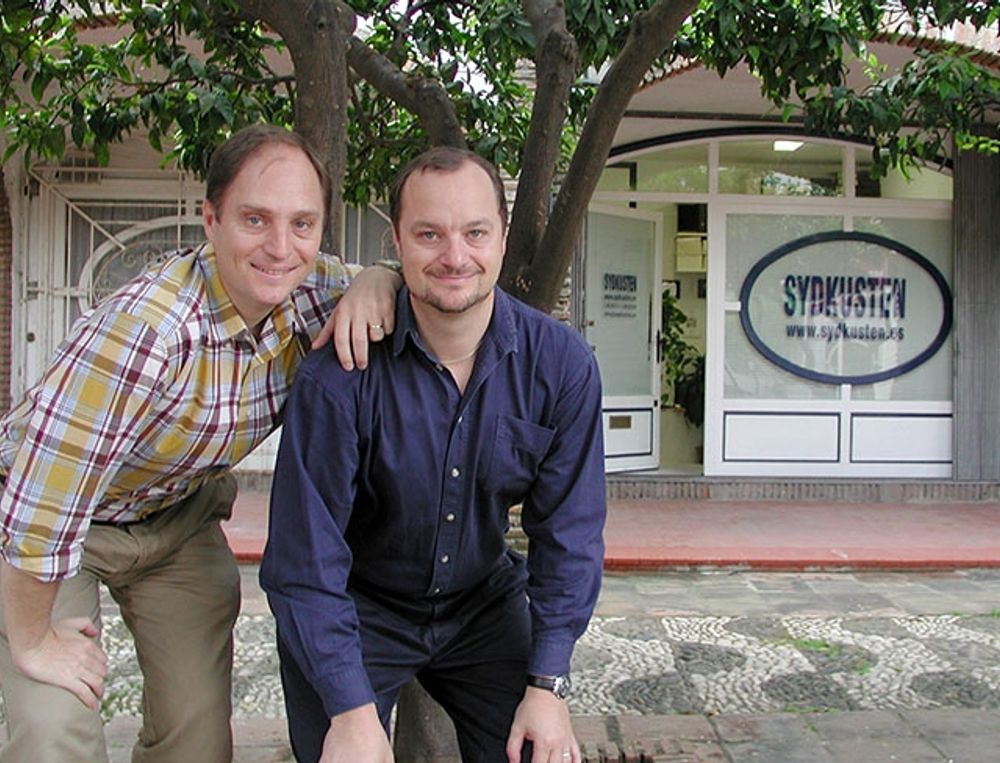 Mats och Richard Bj&ouml;rkman har drivit Sydkusten n&auml;stan sedan starten. Bilden &auml;r fr&aring;n 2005.
