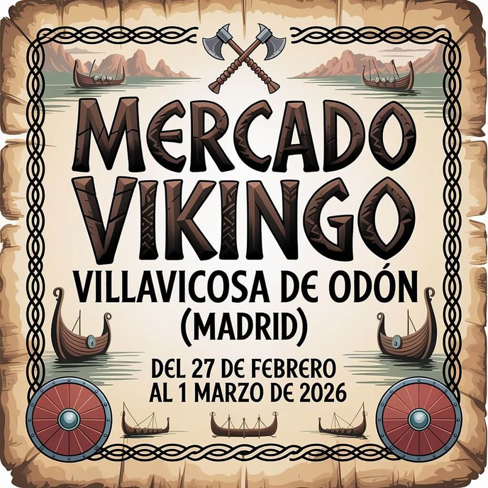 Marknaden p&aring;g&aring;r fr&aring;n fredag till s&ouml;ndag i Villaviciosa de Od&oacute;n.