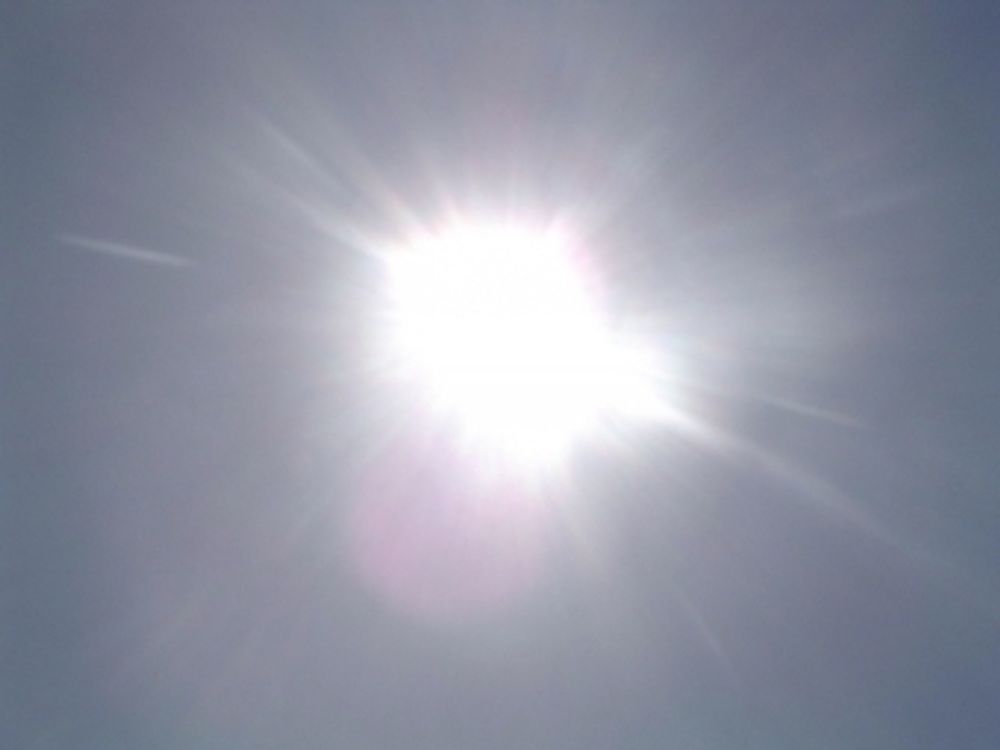 I inlandet kan det idag bli upp till 33 grader i skuggan.