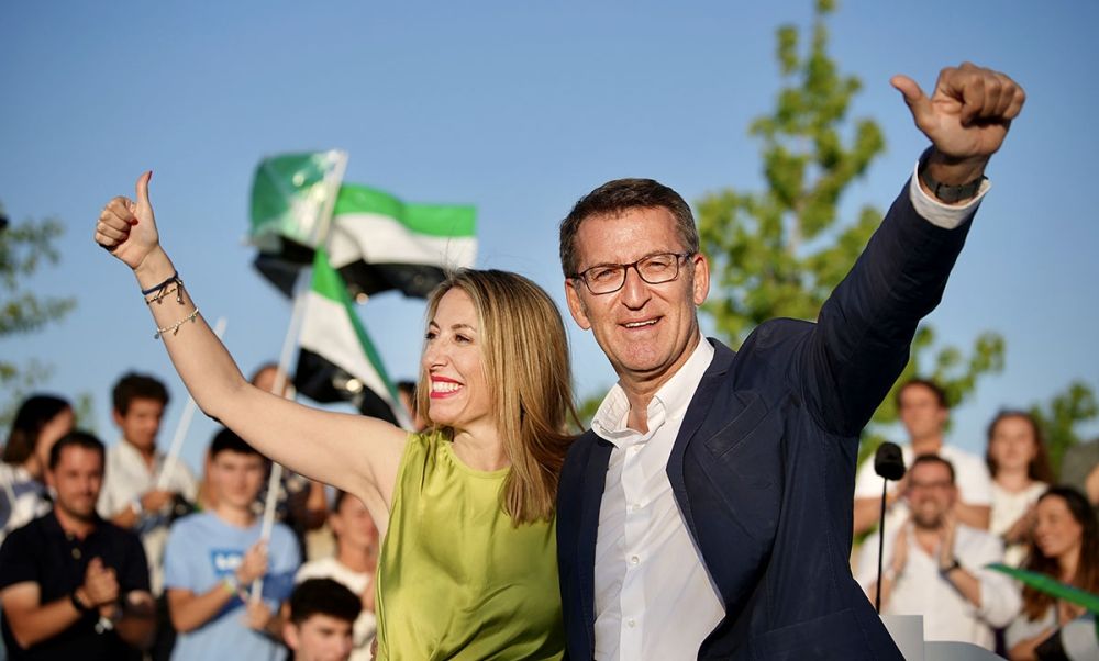 Mar&iacute;a Guardiola kom till makten i koalition med Vox och siktar nu p&aring; att n&aring; egen majoritet. Foto: PP