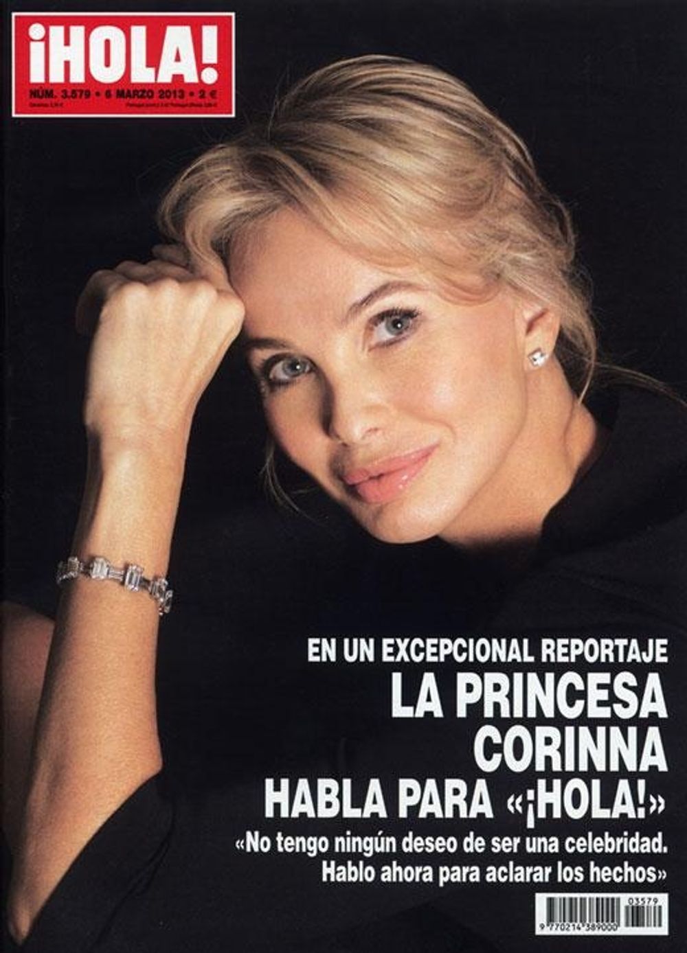 Dansk-tyska prinsessan Corinna har intervjuats b&aring;de i Hola och El Mundo.