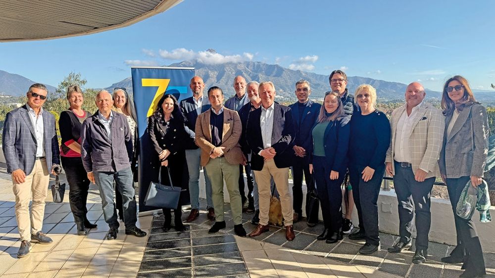 Vid frukostm&ouml;tet i Nueva Andaluc&iacute;a presenterade sig de nya medlemmarna i Svensk-Spanska Handelskammaren Marbella Estates.