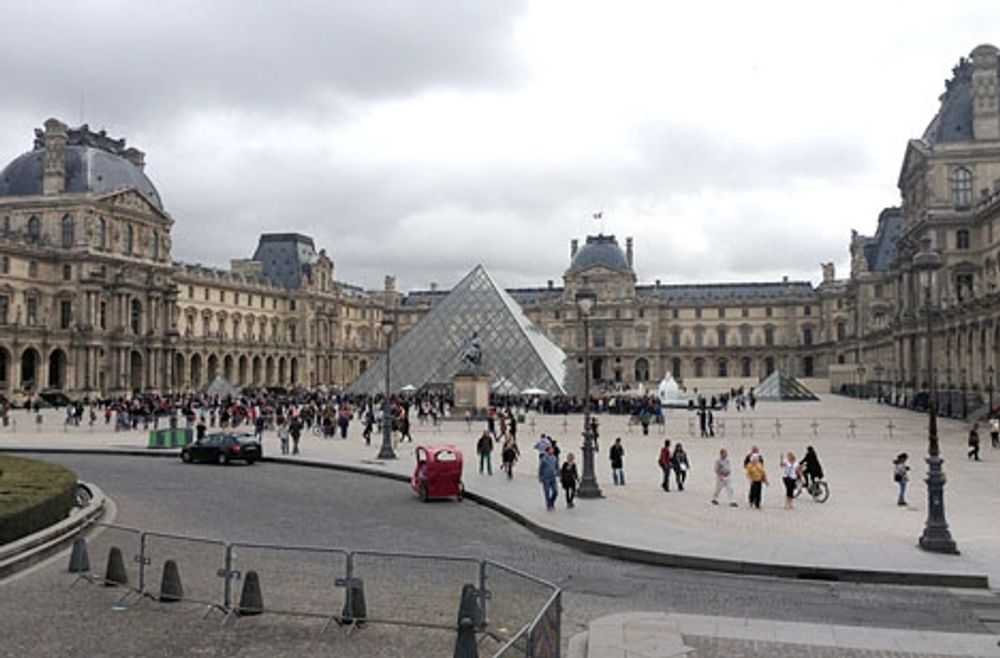 Gripandet skedde i Paris.