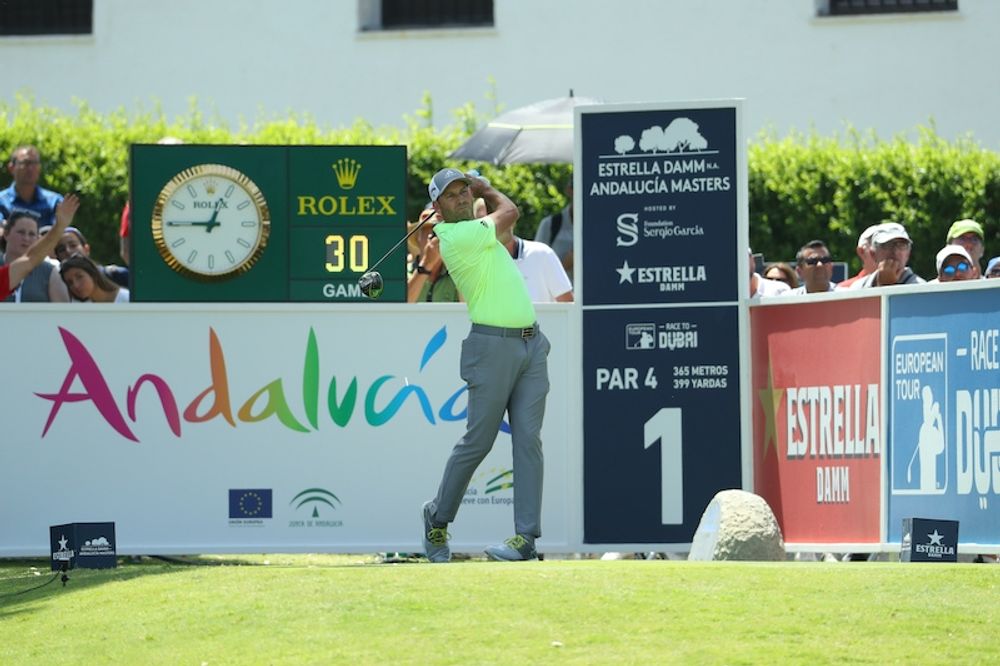 Sergio Garc&iacute;a, trippelvinnare av  Estrella Damm N.A. Andaluc&iacute;a Masters. Foto: Real Club Valderrama