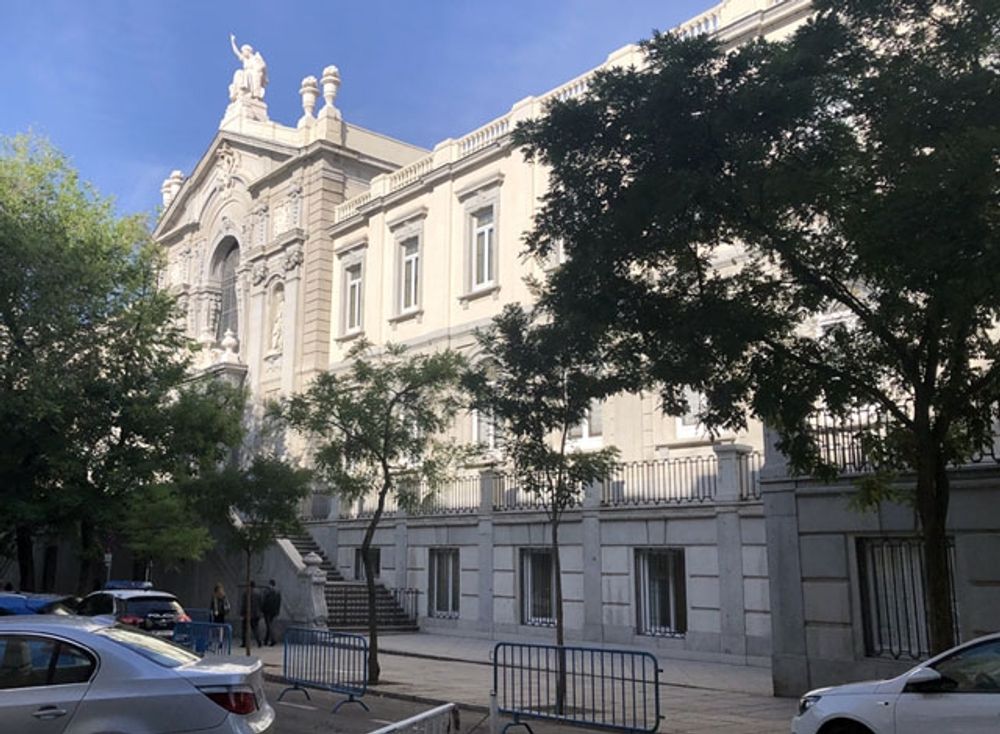 H&ouml;gsta domstolen i Madrid.