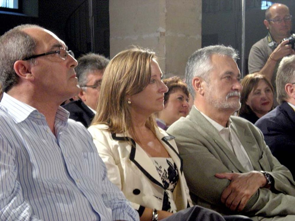 Bland de gripna i det senaste tillslaget finns tidigare PSOE-borgm&auml;staren i Jerez Pilar S&aacute;nchez. Foto: Psoe-A de Jerez
