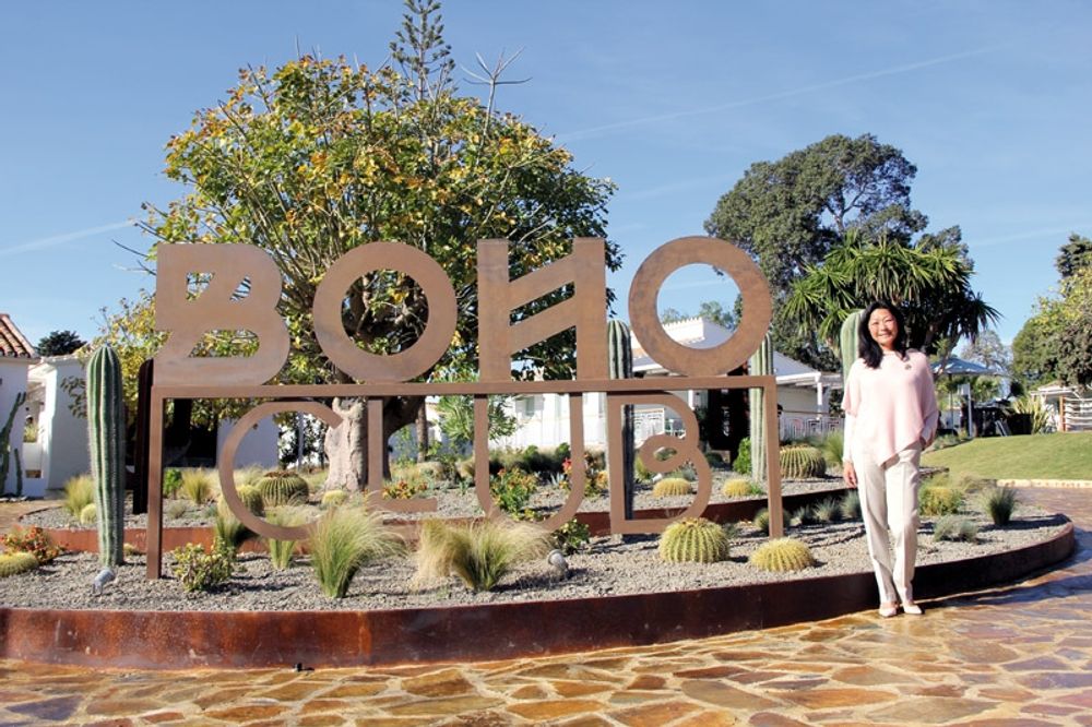 Marie Rodoni &auml;r hotellchef f&ouml;r den nya anl&auml;ggningen, n&auml;ra Puerto Ban&uacute;s.
