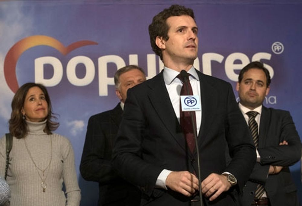 PP-ledaren Pablo Casado uppger att situationen i Spanien &auml;r den allvarligaste i Spanien sedan kuppf&ouml;rs&ouml;ket 1981.