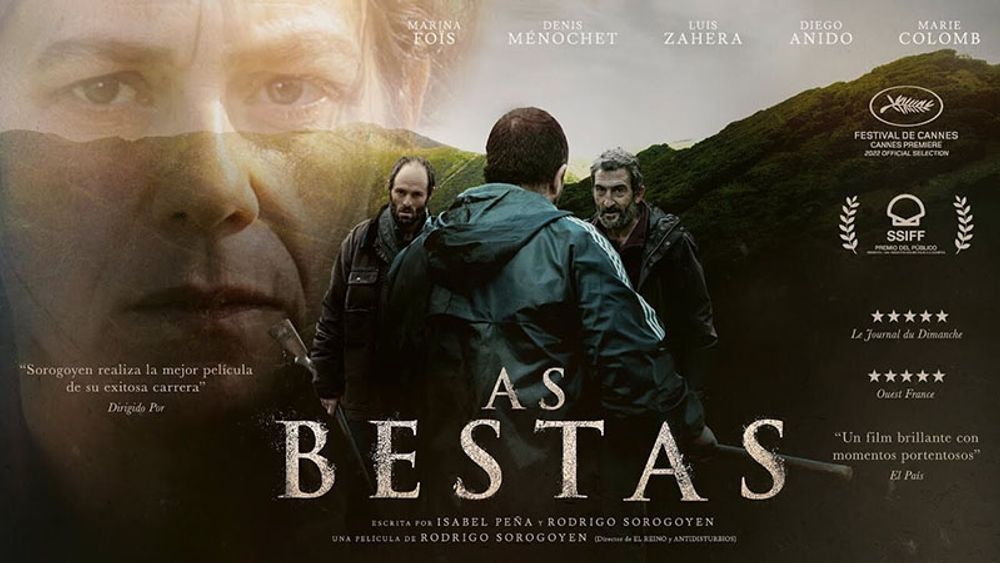 &rdquo;As bestas&rdquo;, regisserad av Rodrigo Sorogoyen, kammade hem nio Goya-statyetter vid den 37:e spanska filmgalan 11 februari.