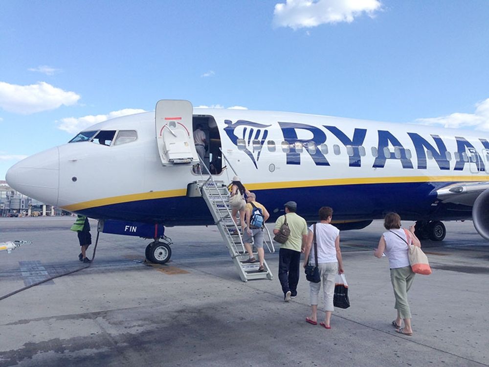Ryanair &auml;r det flygbolag som hade flest passagerare i Spanien i juli, med 6,4 miljoner.