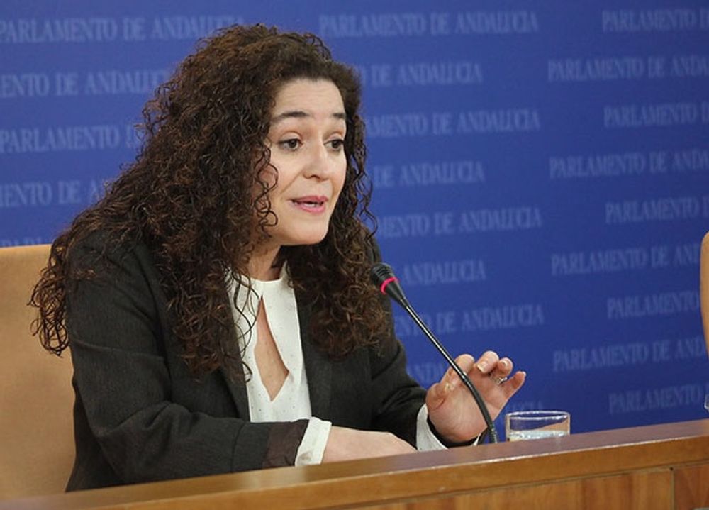 Inmaculada Nieto &auml;r i dagsl&auml;get ledamot f&ouml;r Izquierda Unida i det andalusiska regionalparlamentet. Foto: IU Andaluc&iacute;a