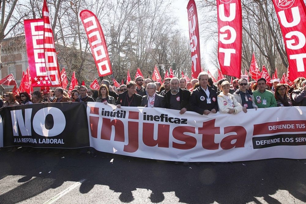 Demonstrationerna 11 mars mot arbetsmarknadsreformen var ett slags genrep inf&ouml;r generalstrejken, som &auml;r utlyst till 29 mars.