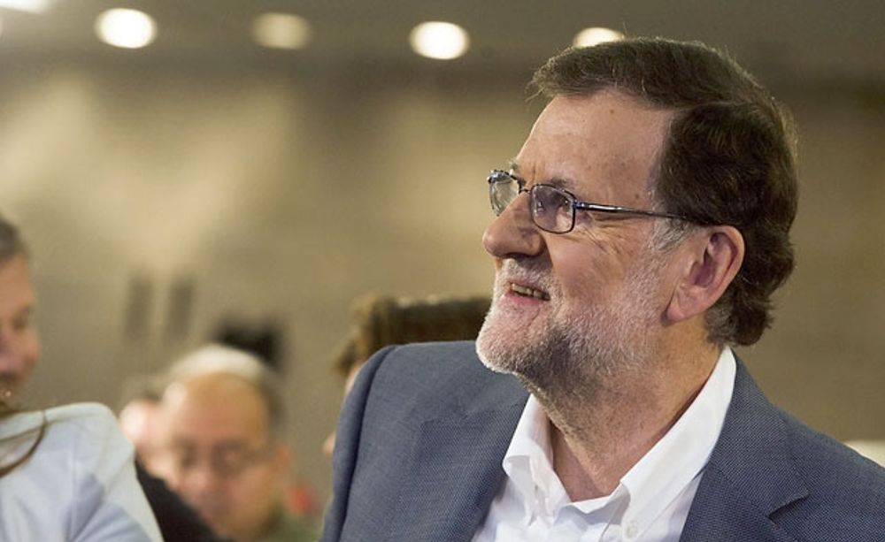 Mariano Rajoy f&ouml;rnekade i parlamentsutskottet inte bara k&auml;nnedom om, utan att den misst&auml;nkta korruptionsh&auml;rvan ens existerat. Foto: PP