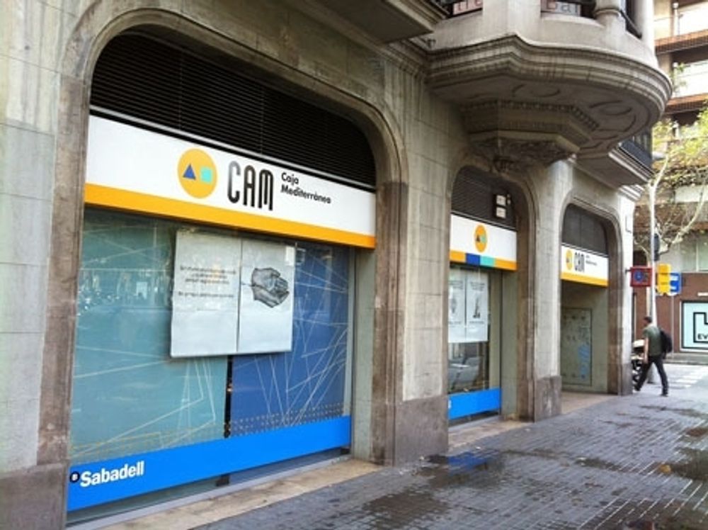 Sparbanken CAM var tvungen att k&ouml;pas upp av Banco Sabadell.