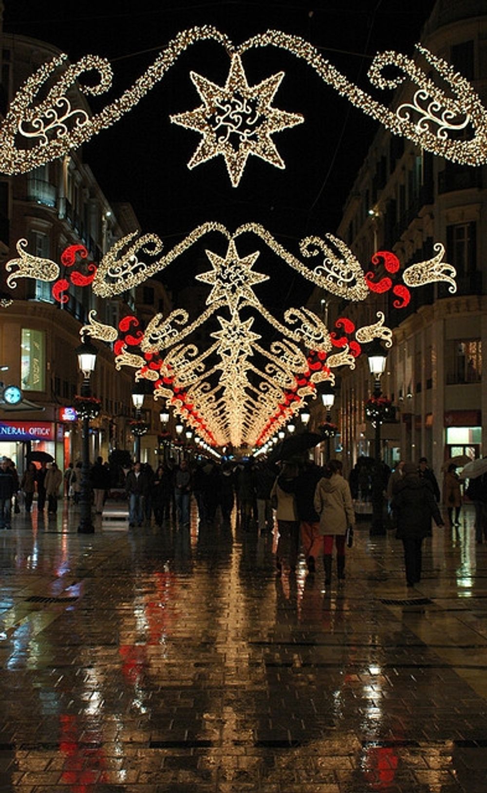 Det ser ut att regna i hela Spanien 24-25 december, utom p&aring; Kanarie&ouml;arna. Foto: Gonz&aacute;lez-Alba