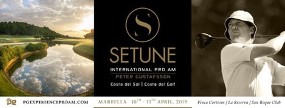 Setune International Pro Am arrangeras av svenska golfproffset Peter Gustafsson.