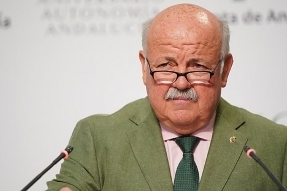 Det andalusiska h&auml;lsov&aring;rdsr&aring;det Jes&uacute;s Aguirre. Foto: Junta de Andaluc&iacute;a
