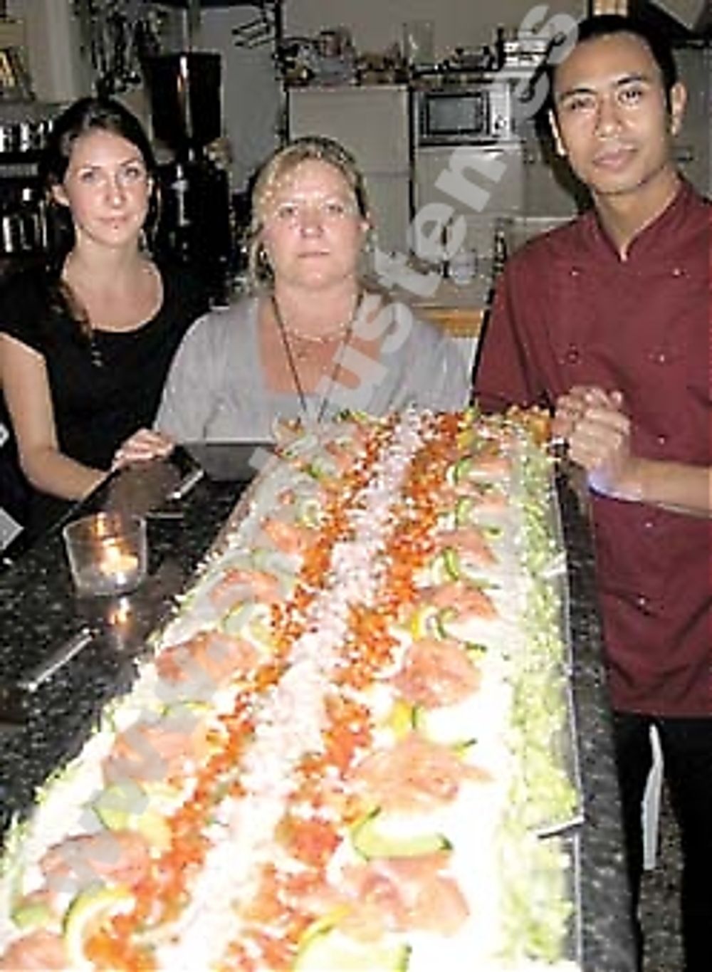Sara Lundstr&ouml;m, &Aring;sa Larsson och Niklas Amnefelt fr&aring;n La Chispa.