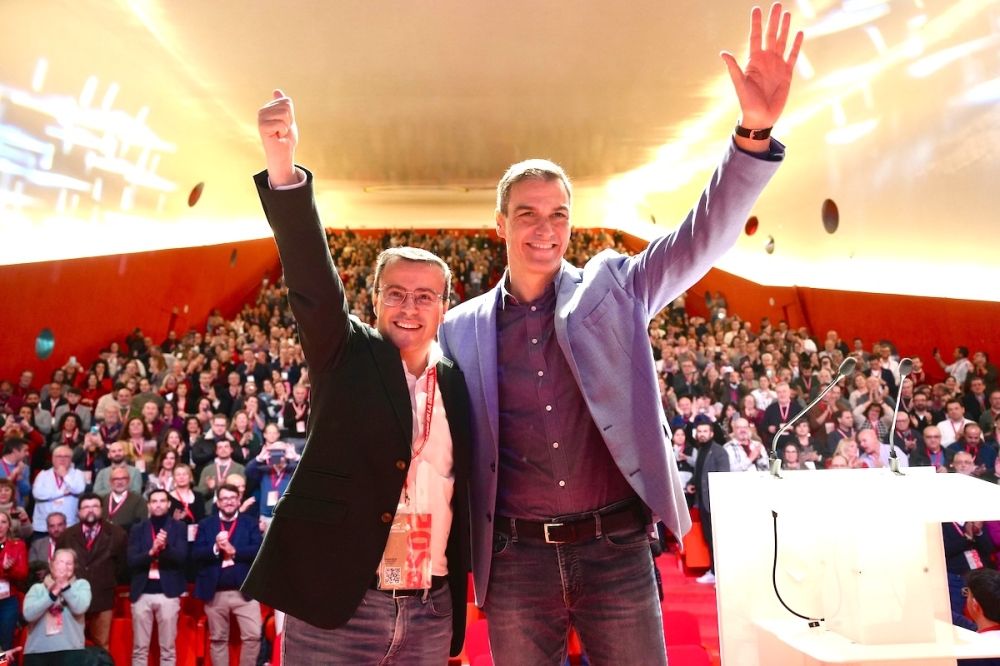 PSOE-ledaren i Extremadura, Miguel &Aacute;ngel Gallardo, &auml;r huvudperson i den r&auml;ttsprocess som utreder misst&auml;nkt maktmissbruk vid rekryteringen av regeringschefens bror. Foto: PSOE