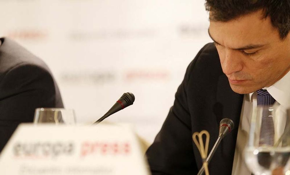 Pedro S&aacute;nchez vill &auml;ndra den grundlagsreform som han sj&auml;lv st&ouml;dde 2011. Foto: Partido Socialista