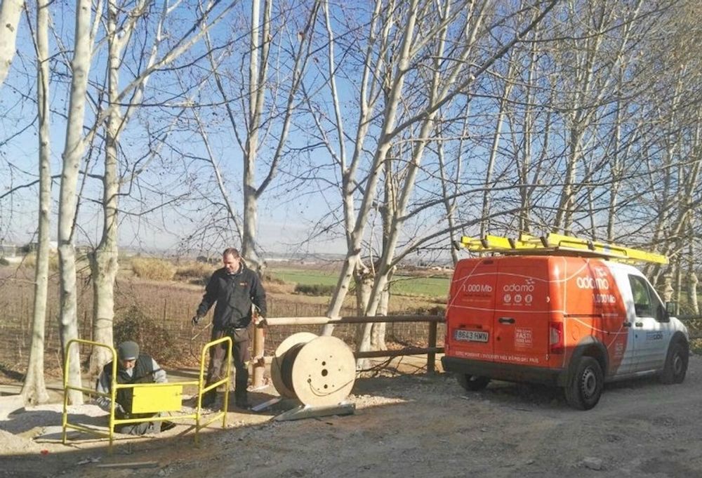 Svensk&auml;gda Adamo s&auml;krar sin position som ledande p&aring; fiber i avfolkningsbygderna, tack vare EU-medel. Foto: Adamo