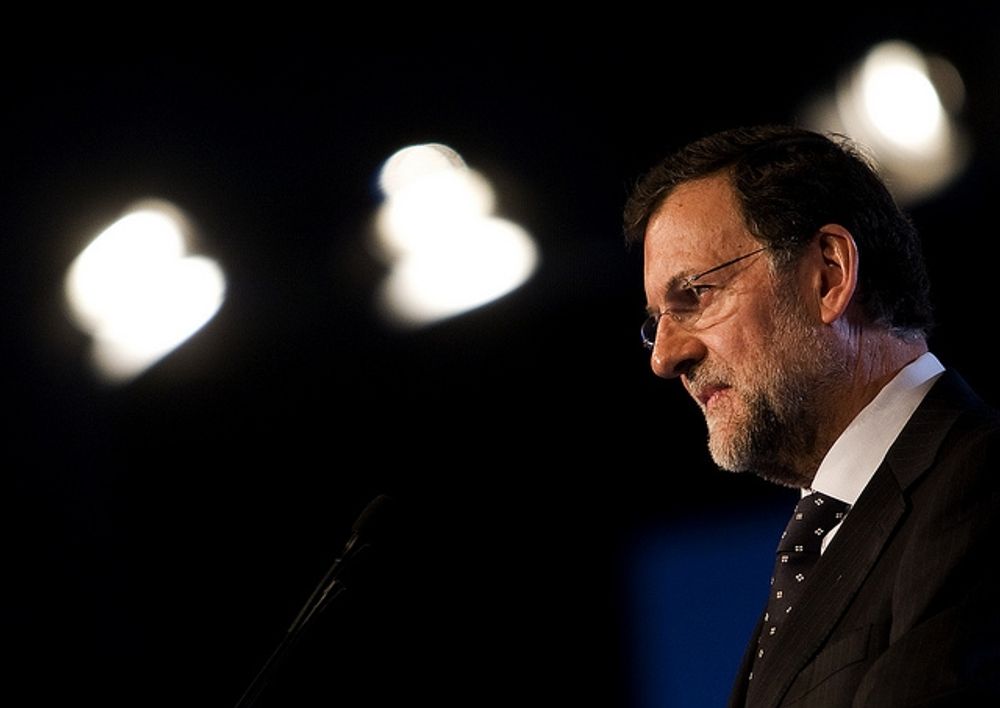 Mariano Rajoy blev 21 februari bjuden p&aring; lunch i 10 Downing Street, men fick inte geh&ouml;r f&ouml;r sina krav hos den brittiske premi&auml;rministern David Cameron. Foto: PP