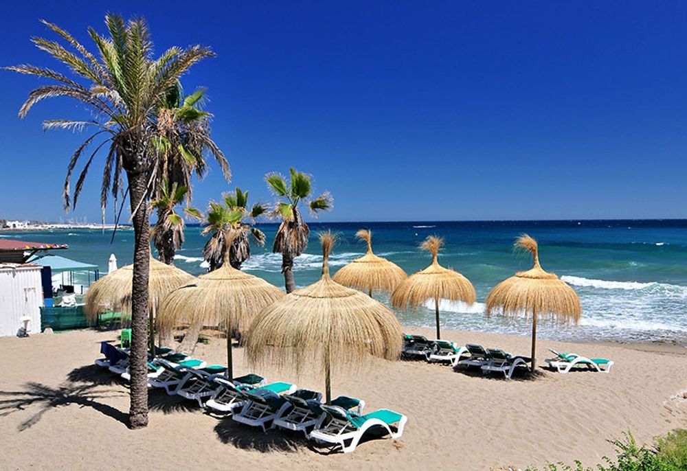 De tropiska inslagen p&aring; Costa del Sol b&ouml;rjar &auml;ven omfatta vattentemperaturerna.