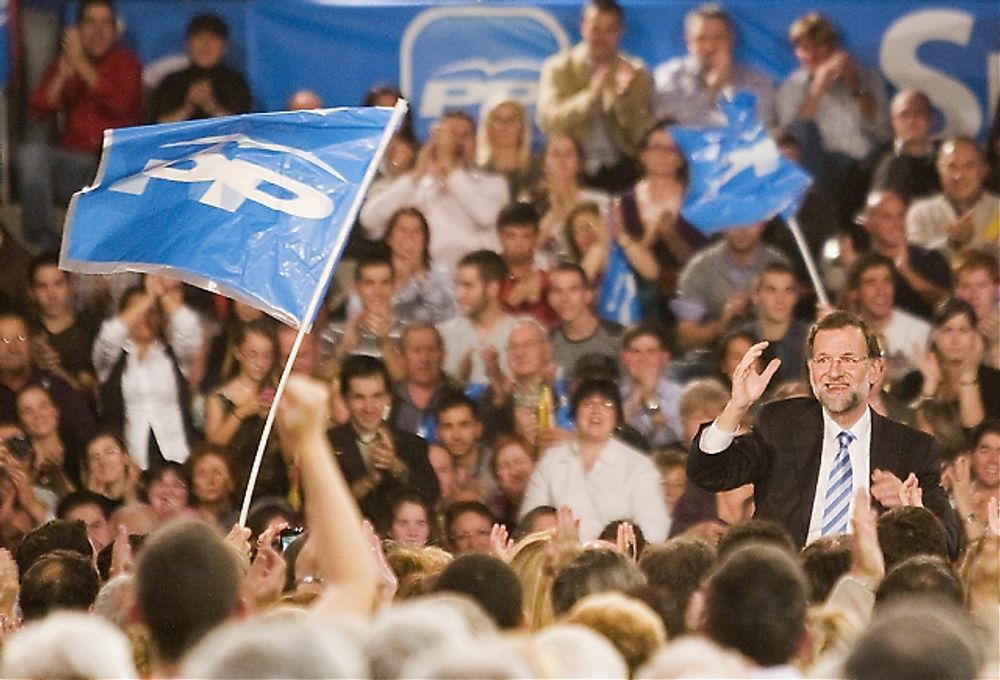Mycket ska till f&ouml;r att PP:s Mariano Rajoy inte ska bli Spaniens n&auml;sta regeringschef, men allt &auml;r inte skrivet inf&ouml;r valet p&aring; s&ouml;ndag. Foto: PP