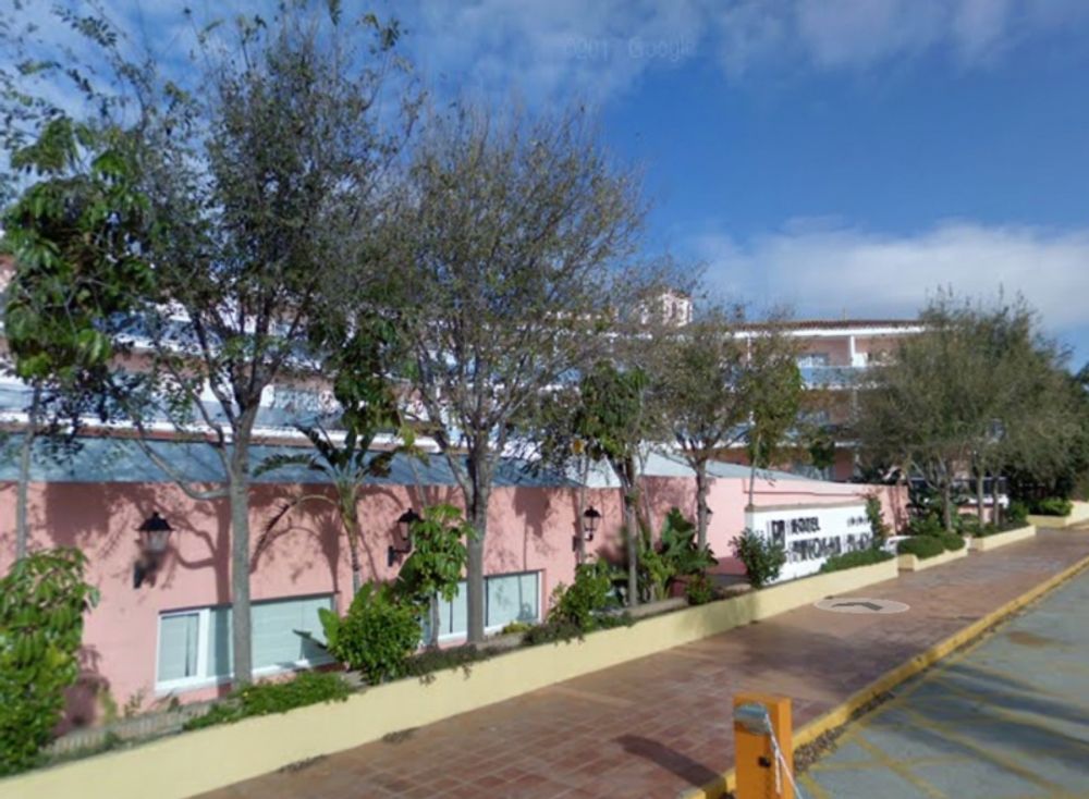 Hotel Marbella Playa, i Pinomar. Foto: Google Maps