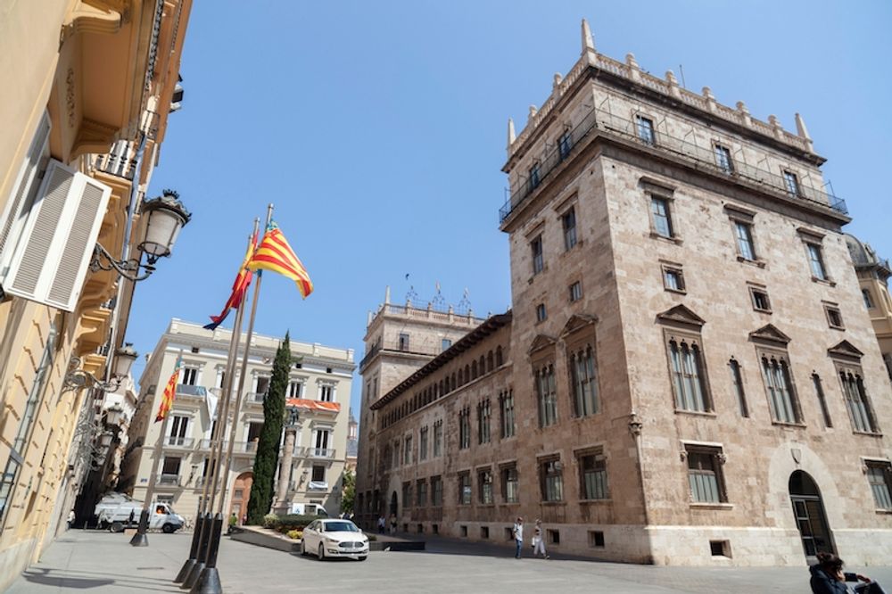 Regionstyrets s&auml;te i Valencia.