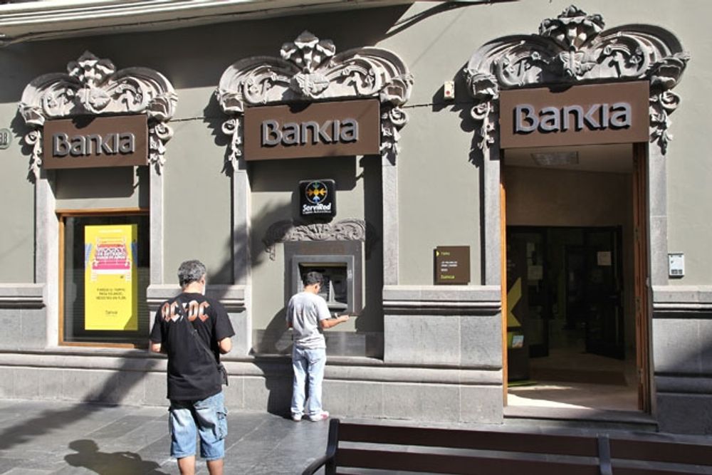 Bankia har sedan det prickade f&ouml;rfarandet upph&ouml;rde &ouml;vertagits av Caixabank.