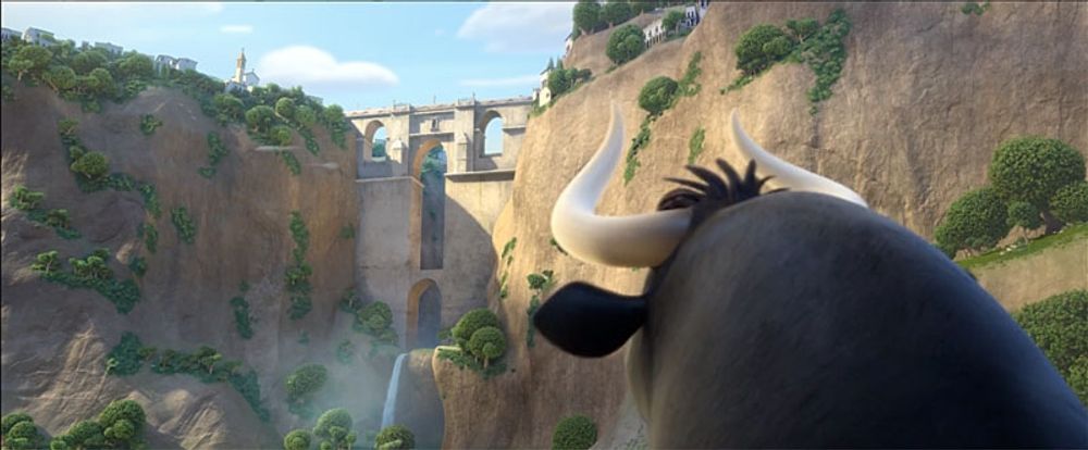 Den nya animerade filmen utspelas delvis i Ronda och b&aring;de bron och landskapet &auml;r verklighetstrogna.