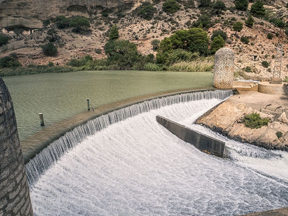 Regntillskottet under bara tv&aring; dygn motsvarar den totala vattenf&ouml;rbrukningen i M&aacute;laga stad under ett halv&aring;r. (Arkivbild)