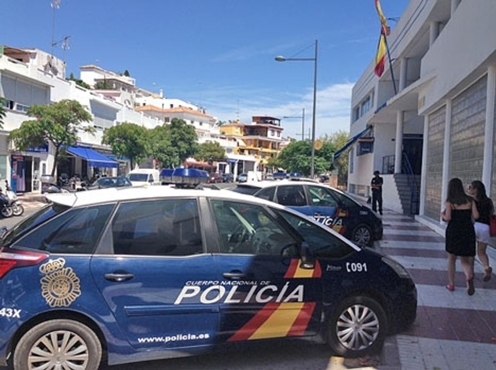 Brottet anm&auml;ldes hos Polic&iacute;a Nacional i Marbella.